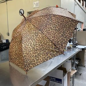Cheetah stick umbrella